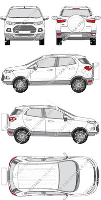 Ford EcoSport, 2012–2015 (Ford_332)