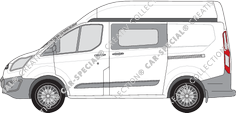 Ford Transit Custom Kastenwagen, 2012–2018