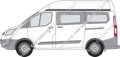 Ford Transit Custom minibus, 2012–2018