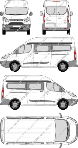 Ford Transit Custom, 2012–2018 (Ford_344)