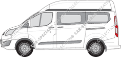 Ford Tourneo Custom minibus, 2012–2018