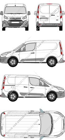 Ford Transit Connect van/transporter, 2013–2018 (Ford_349)