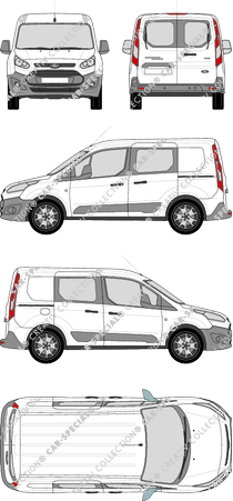 Ford Transit Connect, 2013–2018 (Ford_366)