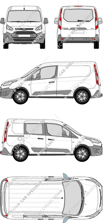 Ford Transit Connect van/transporter, 2013–2018 (Ford_367)