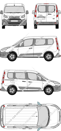 Ford Transit Connect, 2013–2018 (Ford_373)
