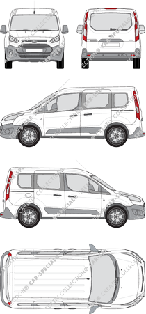 Ford Transit Connect, 2013–2018 (Ford_376)