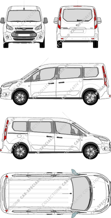 Ford Grand Tourneo Connect Hochdachkombi, 2013–2018 (Ford_382)