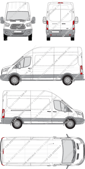 Ford Transit Kastenwagen, 2014–2019 (Ford_395)