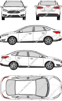 Ford Focus, 2014–2018 (Ford_433)