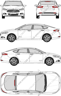 Ford Mondeo, Hatchback, 5 Doors (2015)