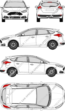 Ford Focus, 2015–2019 (Ford_438)