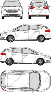 Ford C-Max combi, actual (desde 2015) (Ford_439)