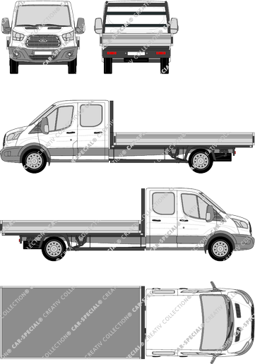 Ford Transit platform, 2014–2019 (Ford_453)