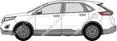 Ford Edge Station wagon, 2015–2019