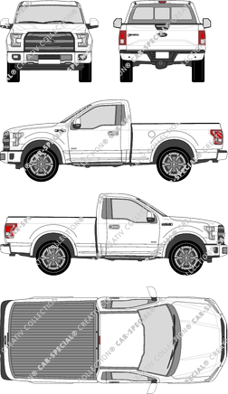 Ford F-150 Pick-up, current (since 2015) (Ford_460)