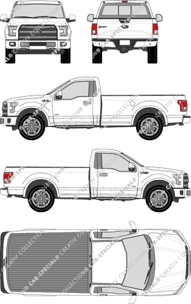 Ford F-150 Pick-up, attuale (a partire da 2015) (Ford_461)