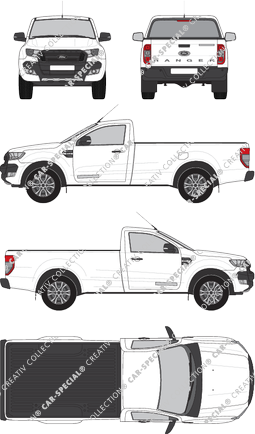 Ford Ranger, 2016–2019 (Ford_467)