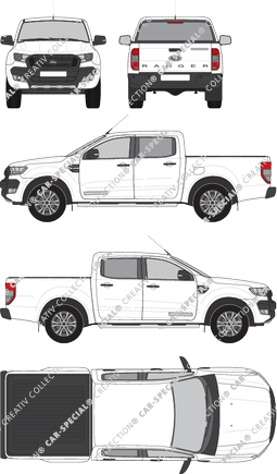 Ford Ranger, 2016–2019 (Ford_469)