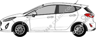 Ford Fiesta Hayon, 2017–2022