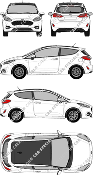 Ford Fiesta, 2017–2022 (Ford_477)