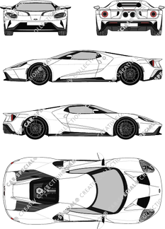 Ford GT, Coupé, 2 Doors (2017)