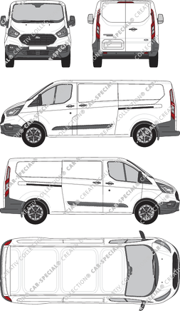 Ford Transit Custom, 2018–2023 (Ford_498)
