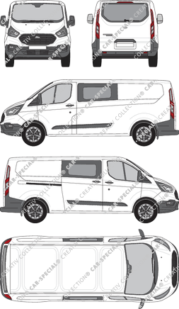 Ford Transit Custom, 2018–2023 (Ford_507)