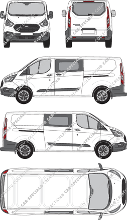 Ford Transit Custom, 2018–2023 (Ford_508)
