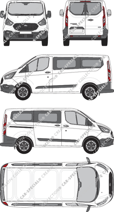 Ford Transit Custom, 2018–2023 (Ford_521)