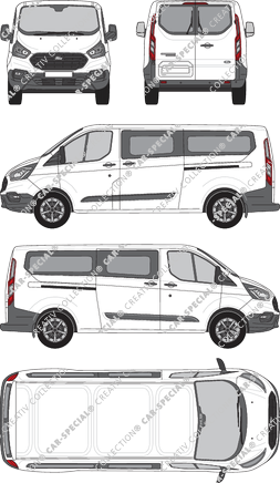 Ford Transit Custom, 2018–2023 (Ford_526)