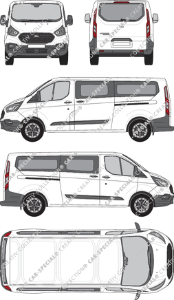 Ford Transit Custom, 2018–2023 (Ford_528)