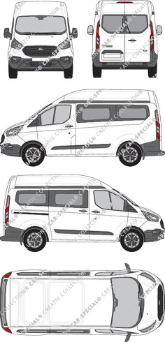 Ford Transit Custom, 2018–2023 (Ford_529)