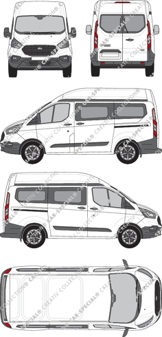Ford Transit Custom, 2018–2023 (Ford_530)