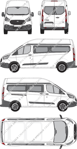 Ford Transit Custom, 2018–2023 (Ford_531)
