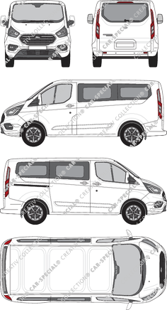 Ford Tourneo Custom, 2018–2023 (Ford_533)