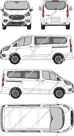 Ford Tourneo Custom, 2018–2023 (Ford_534)
