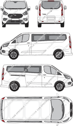 Ford Tourneo Custom, 2018–2023 (Ford_535)