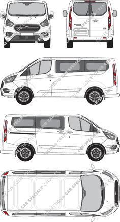 Ford Tourneo Custom, 2018–2023 (Ford_537)