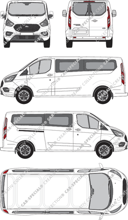 Ford Tourneo Custom, 2018–2023 (Ford_539)