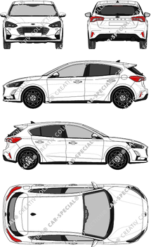 Ford Focus Hatchback, actual (desde 2018) (Ford_542)