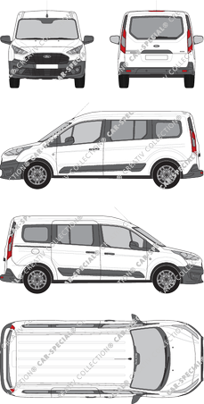 Ford Transit Connect furgone, attuale (a partire da 2018) (Ford_559)