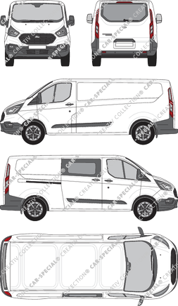 Ford Transit Custom, 2018–2023 (Ford_580)