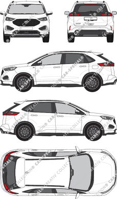 Ford Edge, 2019–2022 (Ford_589)