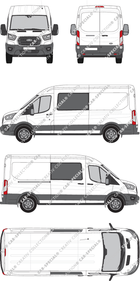 Ford Transit Kastenwagen, aktuell (seit 2019) (Ford_622)