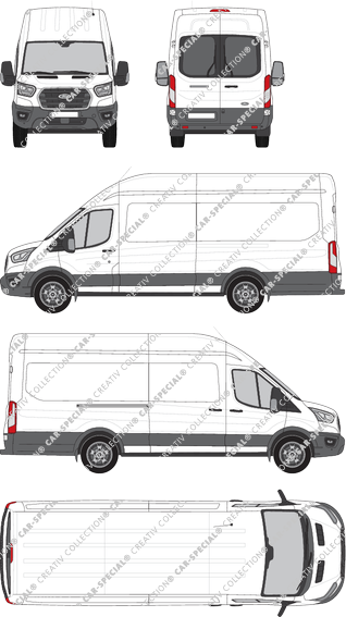 Ford Transit van/transporter, current (since 2019) (Ford_642)