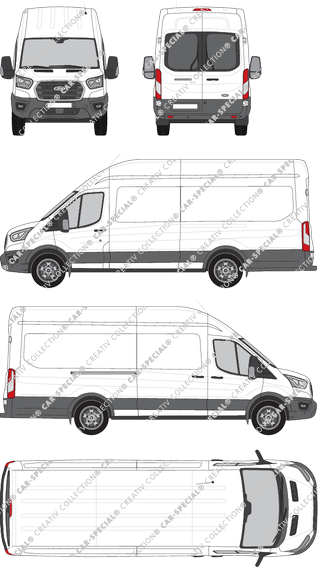 Ford Transit furgone, attuale (a partire da 2019) (Ford_642)