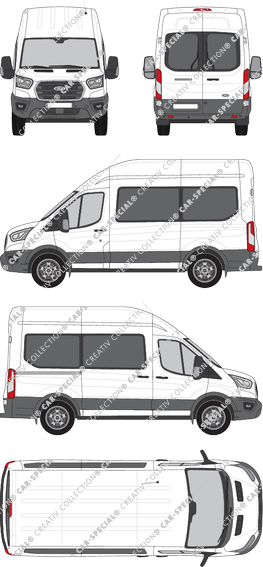 Ford Transit Kleinbus, attuale (a partire da 2019) (Ford_654)