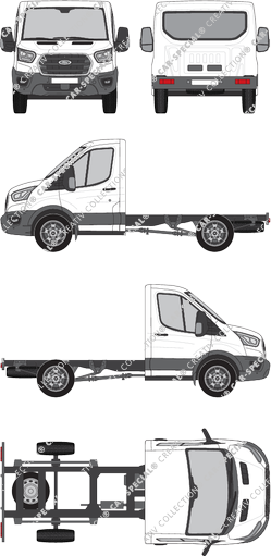 Ford Transit, Chassis for superstructures, L1, single cab (2019)