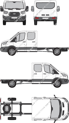 Ford Transit Châssis pour superstructures, actuel (depuis 2019) (Ford_667)