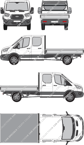 Ford Transit pianale, attuale (a partire da 2019) (Ford_676)